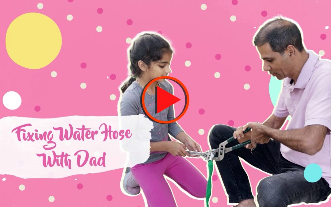 Fixing Water Hose With Dad