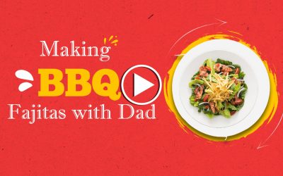 Making BBQ Fajitas with Dad