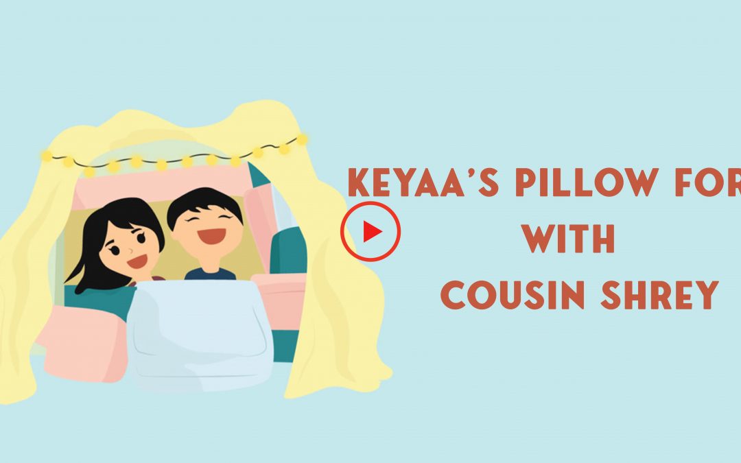 Keyaa's Pillow Fort with Cousin Shrey