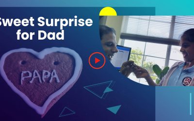 Sweet Surprise for Dad