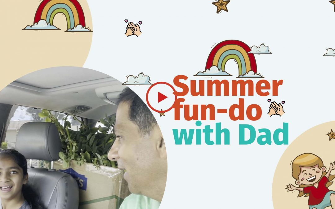 Summer fun-do with Dad