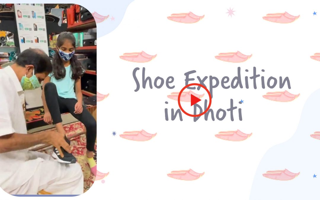 Shoe Expedition in Dhoti